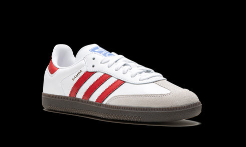Samba OG "White / Better Scarlet"