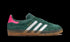 GAZELLE INDOOR WMNS "Collegiate Green / Lucid Pink"