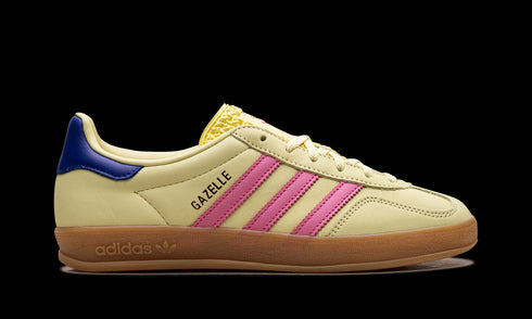 Gazelle Indoor WMNS "Powder Yellow Lucid Pink Royal" JI2719