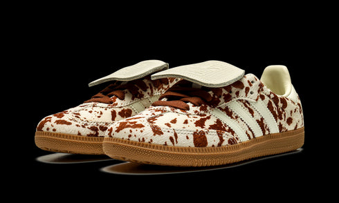 Samba LT WMNS "Cow Print Brown White" JS3931