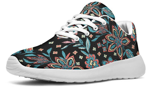 Unify Ordiginal - Blue On Black Flowers