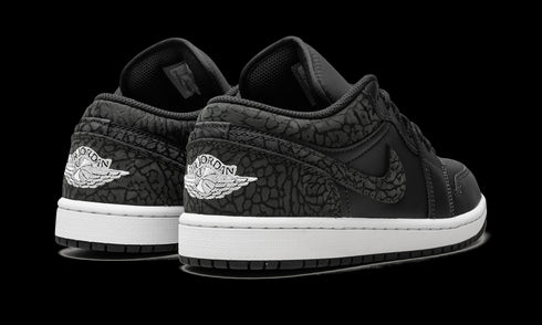 Air Jordan 1 Low "Black Elephant"