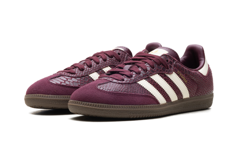 Samba OG WMNS "Snakeskin Maroon Cream White" IH3979