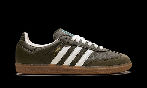 Samba OG "med dark khaki/off-white/gum" JR0890