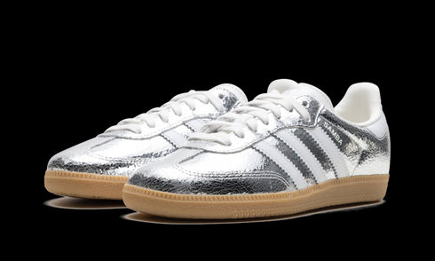 Samba OG WMNS "Silver Metallic Cracked Leather"