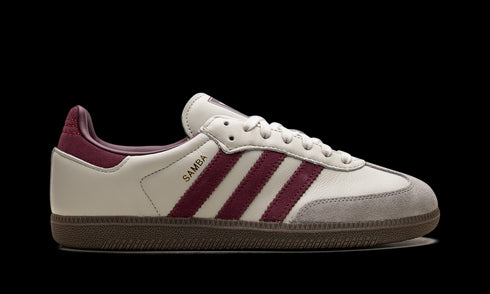 Samba OG "Putty Grey Maroon"
