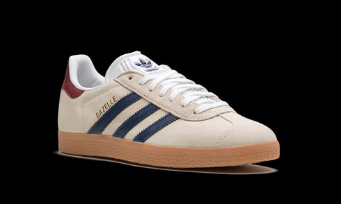 Gazelle "Off White / Dark Blue / Gum" IE0546