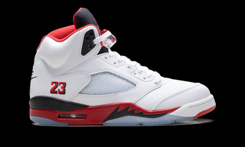 Air Jordan 5 "Fire Red - Black Tongue (2025)" HQ7978 101