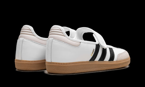 Samba Jane "White Black Gum" JR1402