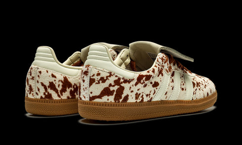 Samba LT WMNS "Cow Print Brown White" JS3931