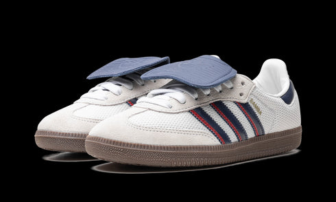 Samba LT "Crystal White Dark Blue"