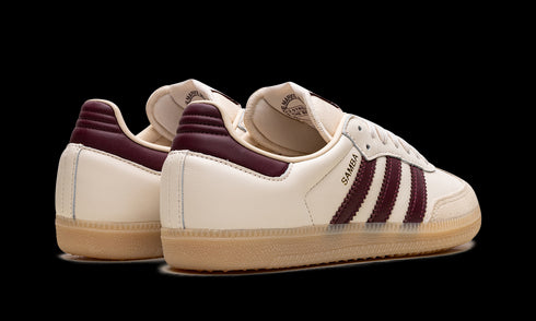 Samba OG "Cream White / Burgundy" JS3830