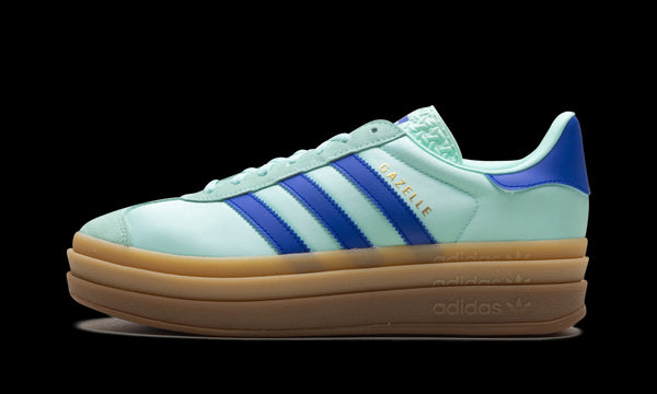 Gazelle Bold WMNS "Clear Mint Lucid Blue Gold Metallic" JI2702