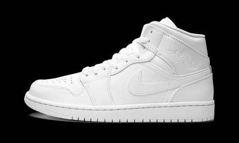 Air Jordan 1 Mid "Triple White"
