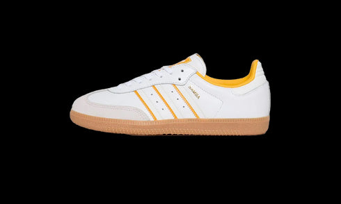 Samba OG GS "Cloud White Crystal White Crew Yellow" IH5582