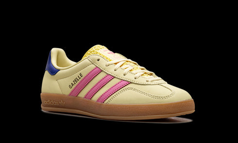 Gazelle Indoor WMNS "Powder Yellow Lucid Pink Royal" JI2719