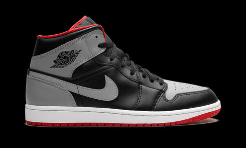 Jordan 1 Mid "Bred Shadow"