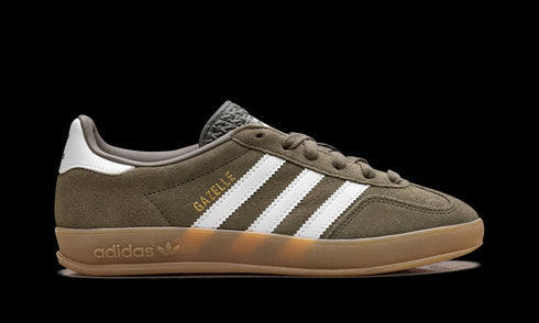 Gazelle Indoor "Olive Strata Cloud White Gum" JQ0174