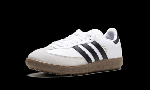 Samba Spikeless Golf "White Black Gum" JH6149
