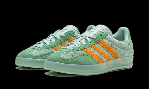 Gazelle Indoor WMNS "Hazy Green Crew Yellow" IG6783