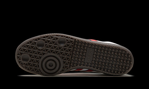 Samba OG "White / Better Scarlet"