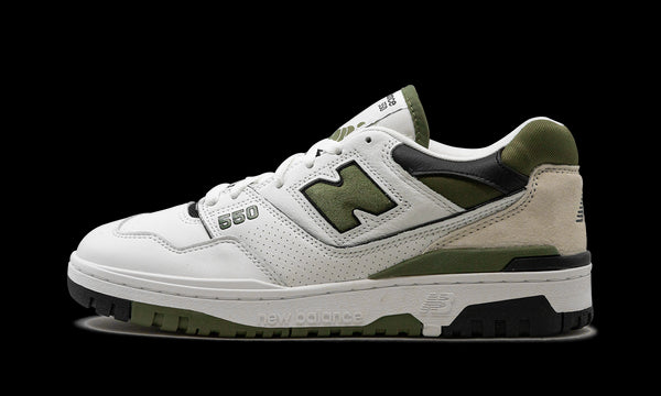 550 "White / Dark Olivine"