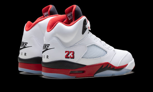 Air Jordan 5 "Fire Red - Black Tongue (2025)" HQ7978 101