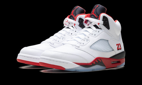 Air Jordan 5 "Fire Red - Black Tongue (2025)" HQ7978 101