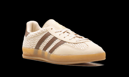 Gazelle Indoor "Cream/Brown Knit" JS1418