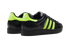 Superstar II "Black / Green" JQ3175