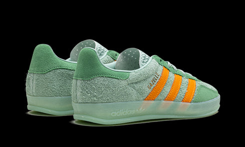 Gazelle Indoor WMNS "Hazy Green Crew Yellow" IG6783