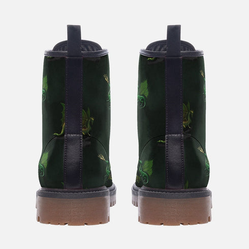 Unify Original - Green Dragon Vegan Leather Boots