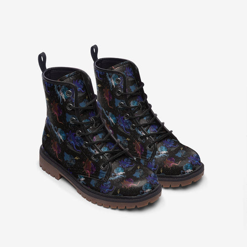 Unify Original - Dragons in Space Vegan Leather Boots