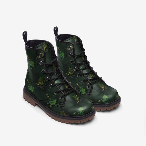 Unify Original - Green Dragon Vegan Leather Boots