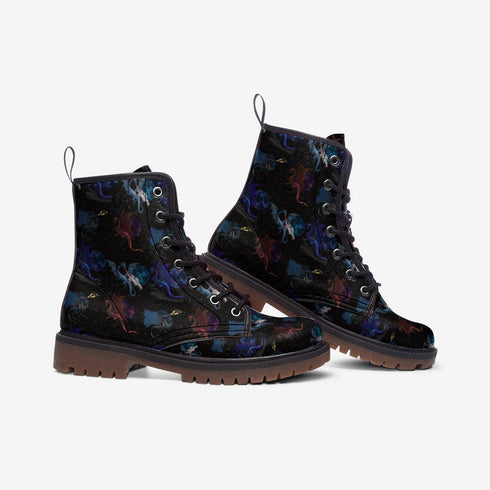 Unify Original - Dragons in Space Vegan Leather Boots