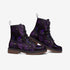 Unify Original - Purple Dragons in Space Vegan Leather Boots