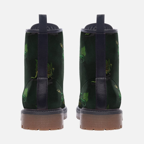 Unify Original - Green Dragon Vegan Leather Boots