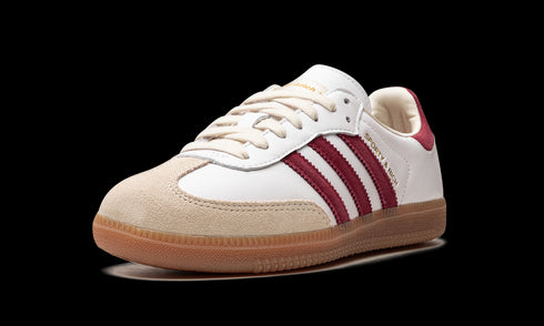 Samba OG "Sporty & Rich - White Core Burgundy" IF5660