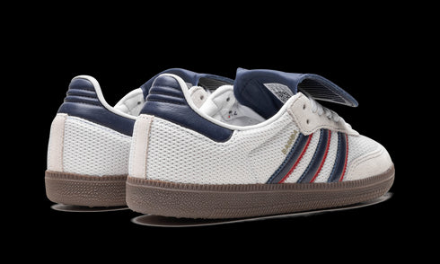 Samba LT "Crystal White Dark Blue"