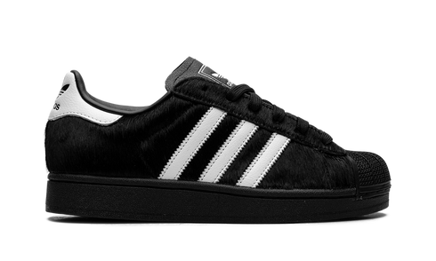 Superstar II WMNS "Black Ponyhair" jh9475