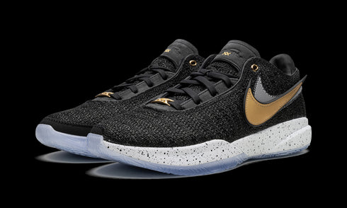 LeBron 20 "Black/Metallic Gold"