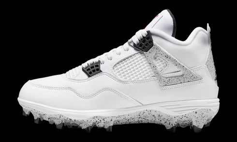 Air Jordan 4 TD Cleat "White Cement" HQ0207 106