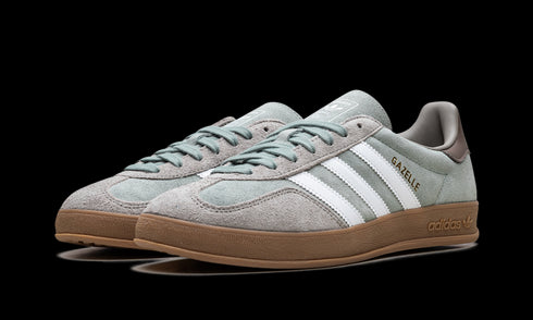 Gazelle Indoor "Silver Pebble Silver Green" JI3526
