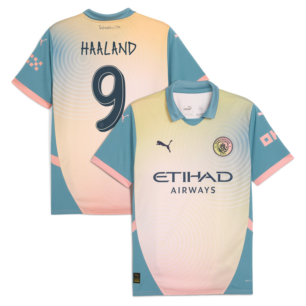 Erling Haaland Manchester City Puma 2024/25 Home Replica Player Jersey - 1