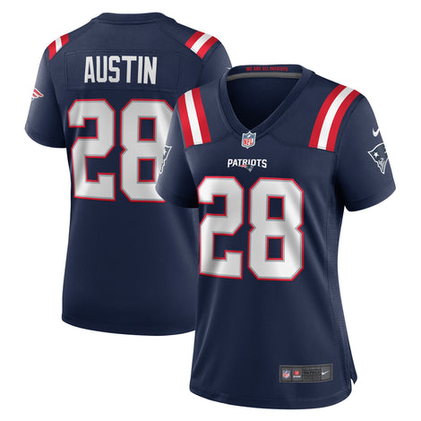 Alex Austin New England Patriots Nike Women's Game Jersey - 1