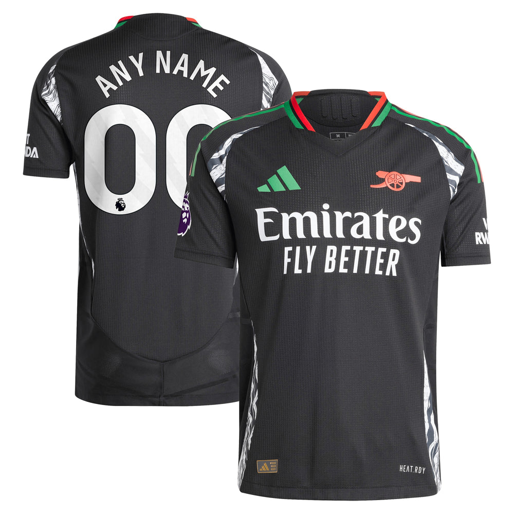 Arsenal adidas 2024/25 Home Authentic Custom Jersey – Red - 1