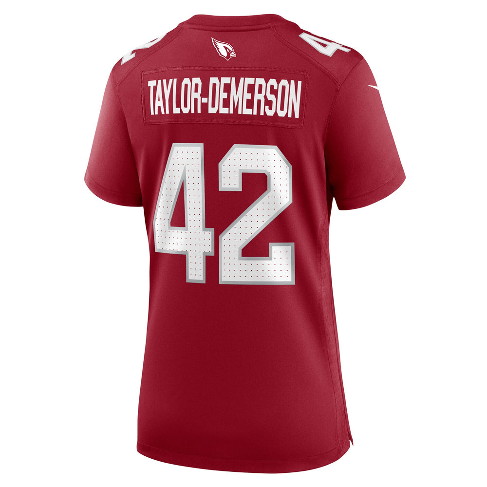 Dadrion Taylor-Demerson Arizona Cardinals Nike Women's Game Jersey - 1
