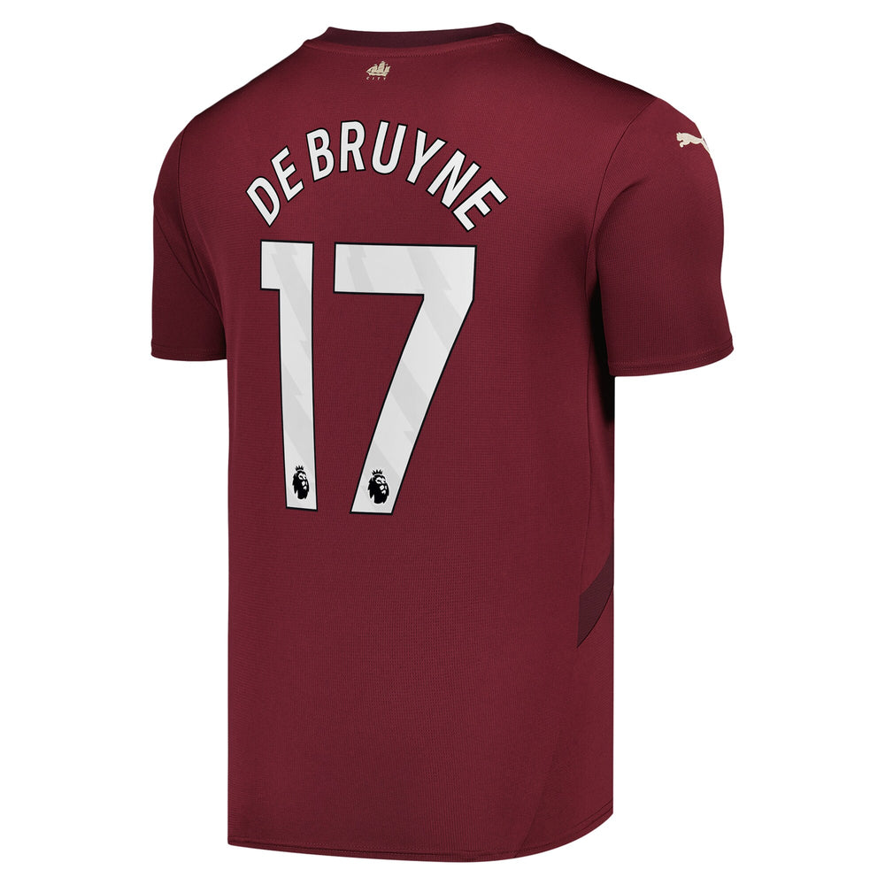 Kevin De Bruyne Manchester City Puma 2024/25 Third Replica Player Jersey - 1