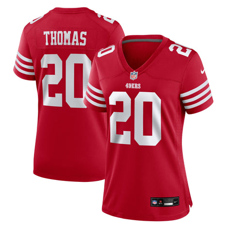 Ambry Thomas San Francisco 49ers Nike Women's Game Jersey - 1