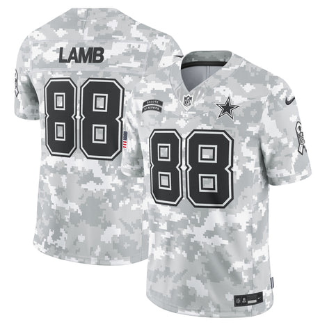 CeeDee Lamb Dallas Cowboys Nike 2024 Salute to Service Limited Jersey - 1